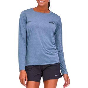 Capilene Cool Daily Long Sleeve Light Blue S